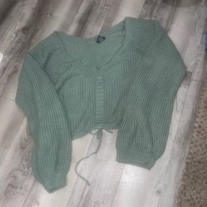 Oversized shrug sweater